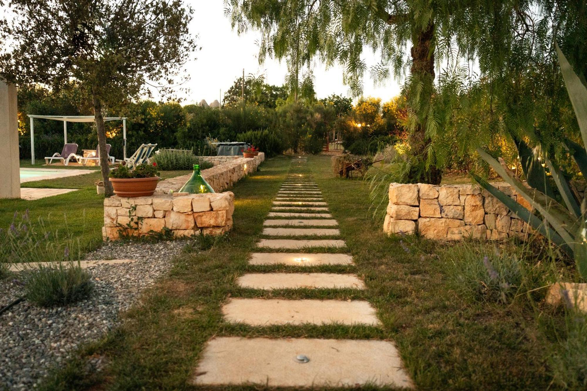 הוילה לוקורוטונדו Il Trullo Volza מראה חיצוני תמונה